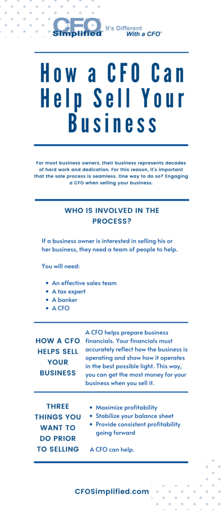 How a CFO Helps Sell Your Business