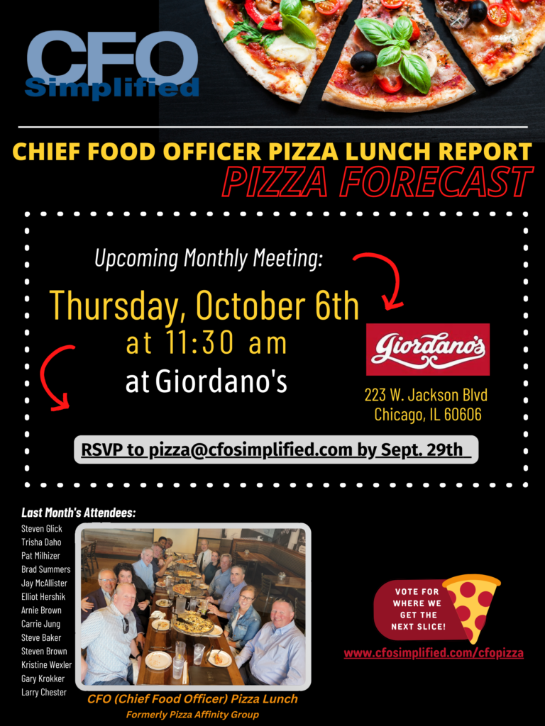 Pizza Lunch Flyer