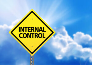 Yellow Road Sign With Text Internal Control.